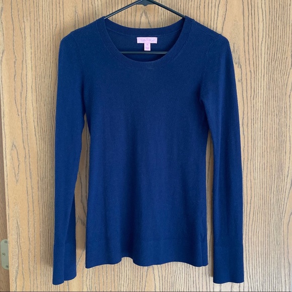 Lilly Pulitzer Crewneck Blue Sweater XS - Picture 2 of 7